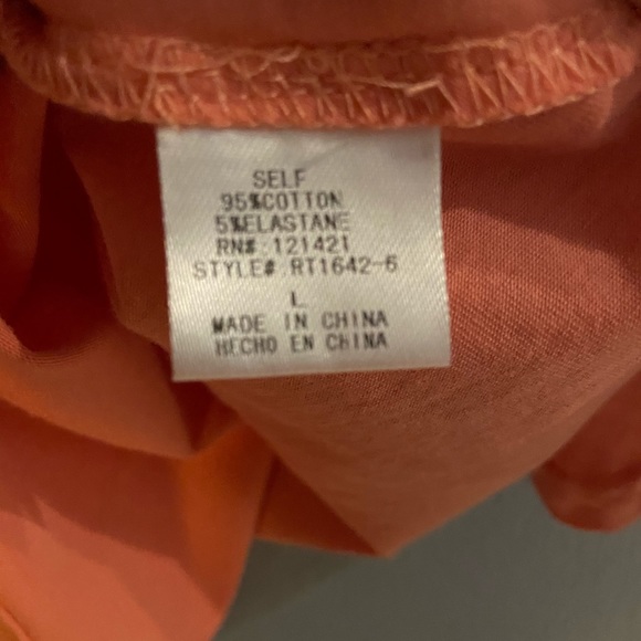 Ellison Wrap Front Top Size Large NWT - Picture 4 of 4